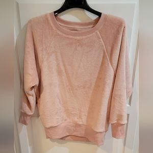 SO Cozy Peach/Pink Over-Sized, Super Soft Sweatshirt, Size XS